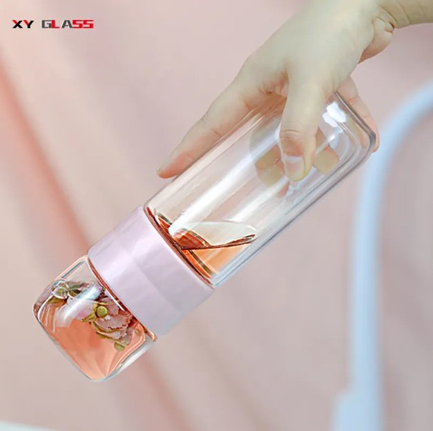 Glass Tea Infuser Bottle