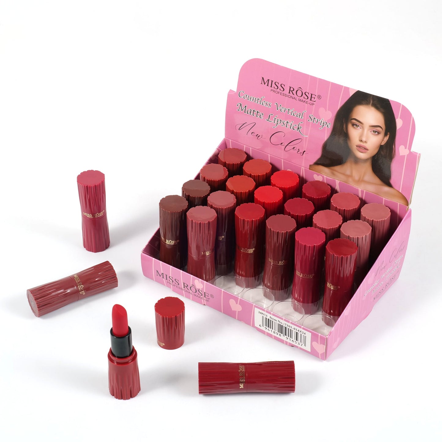 New Matte Lipstick (Pack of 3)