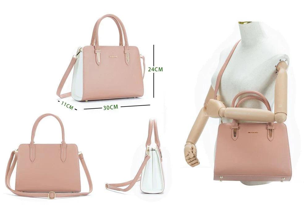 Plain Shoulder Tote Bag